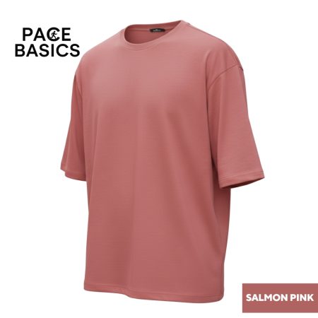 Men’s Relax Fit T-Shirt – Salmon Pink